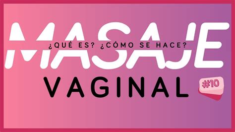 masajes vaginas